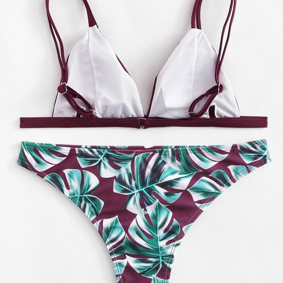 Palm Print Bikini - Picture 2 of 5